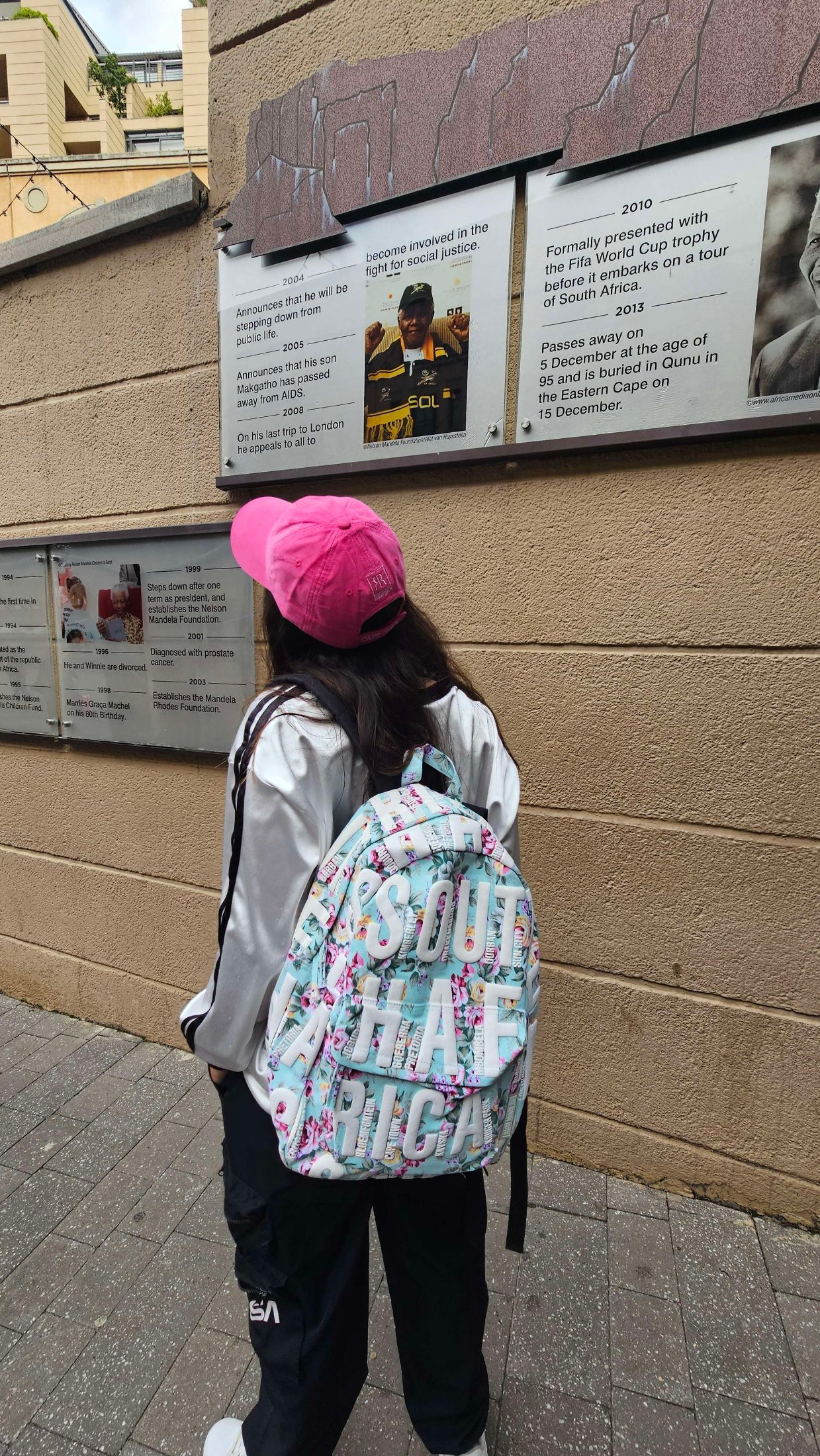 Traveller in Robin Ruth gear in South Africa